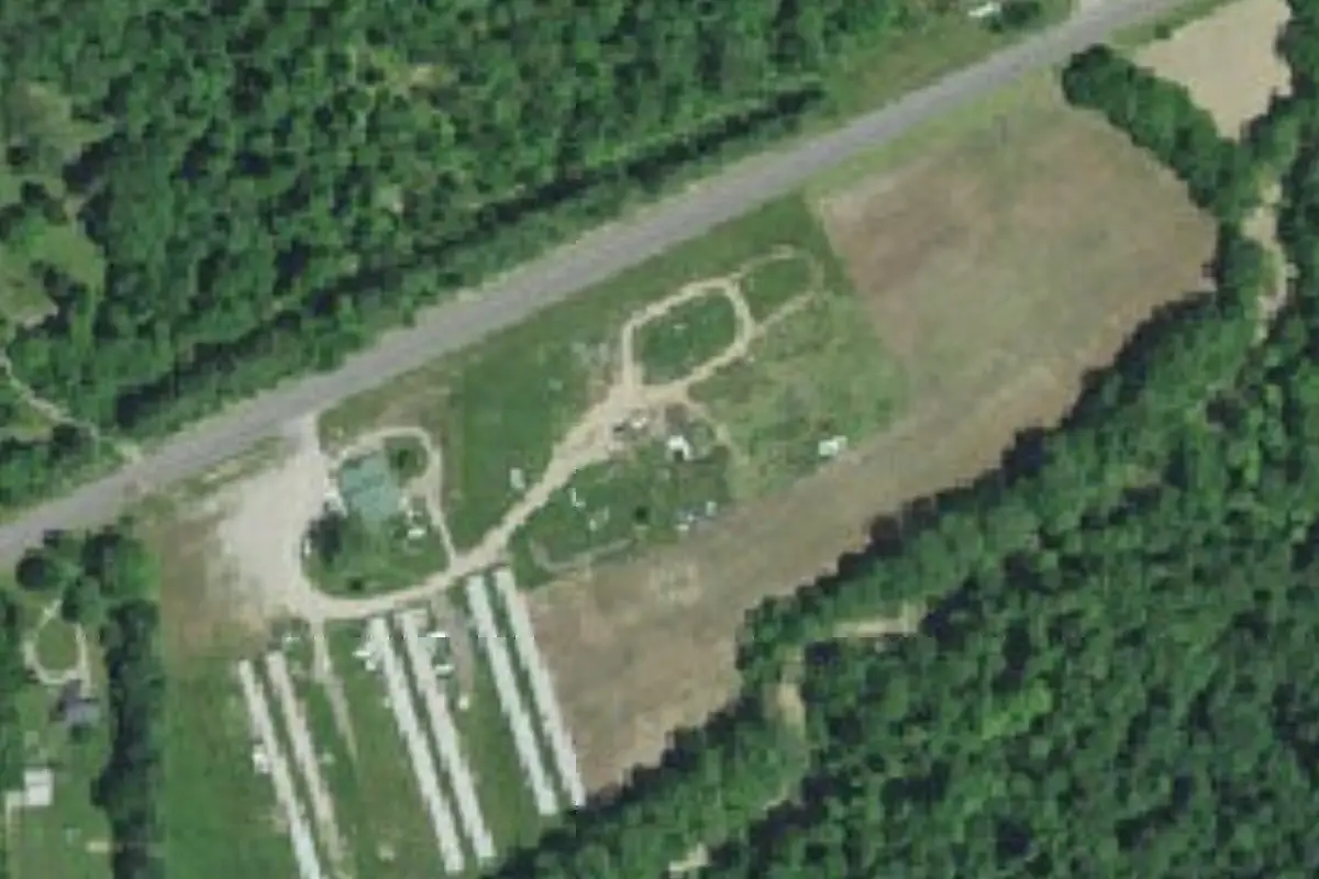 Aerial view of Away A Day RV Campground