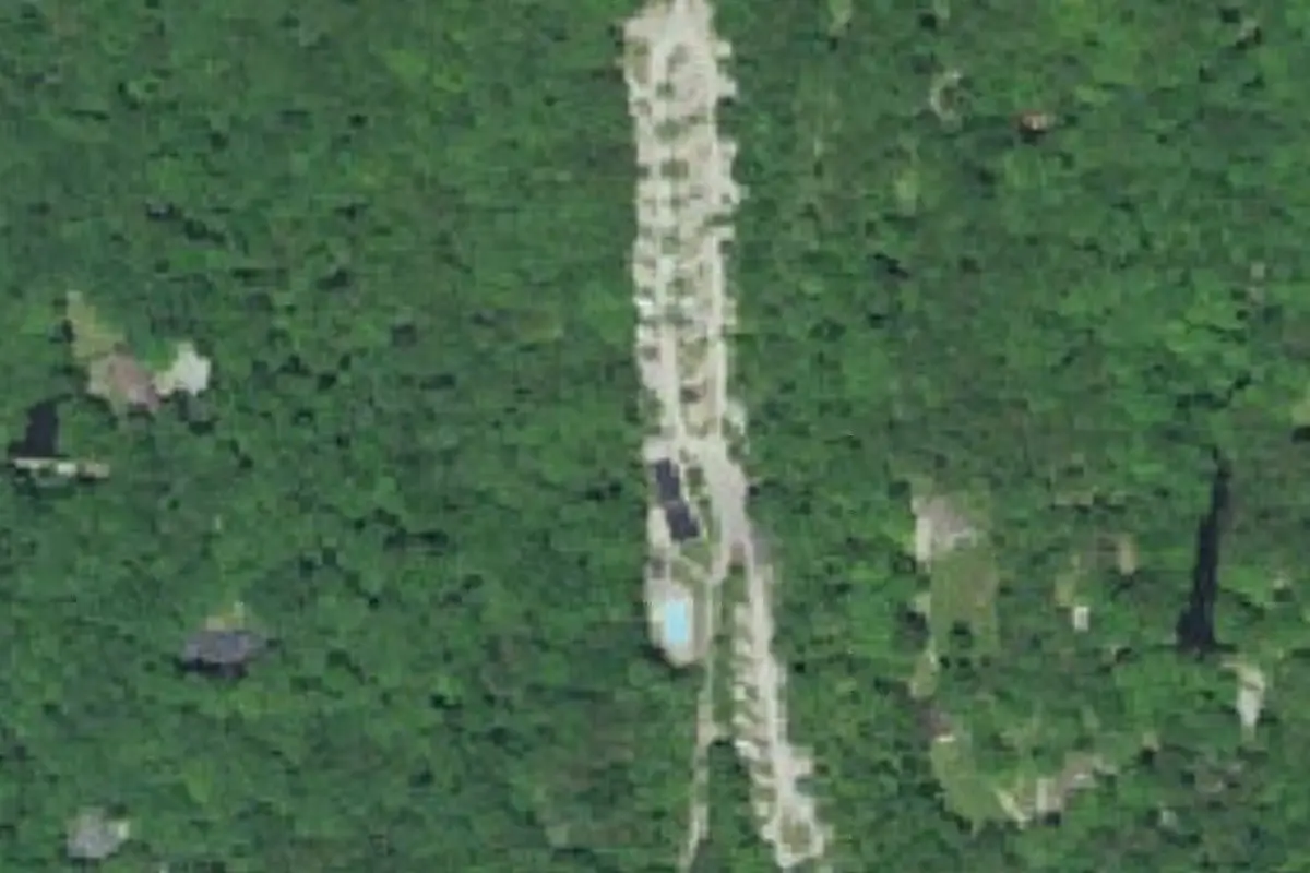 Aerial view of Brown County / Nashville KOA Holiday