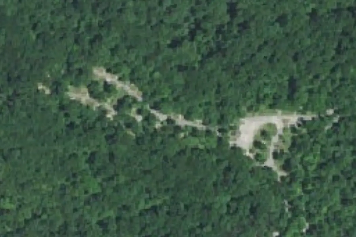 Aerial view of Brown County State Park