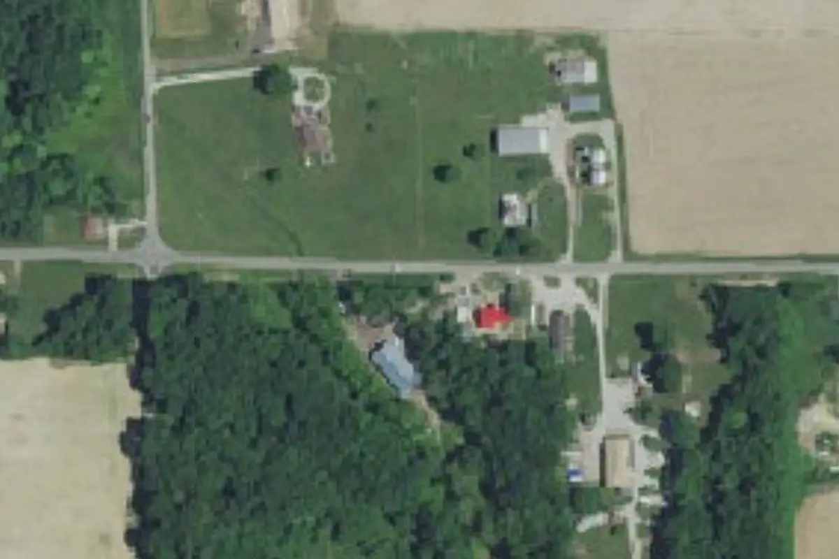 Aerial view of Moccasin Meadows