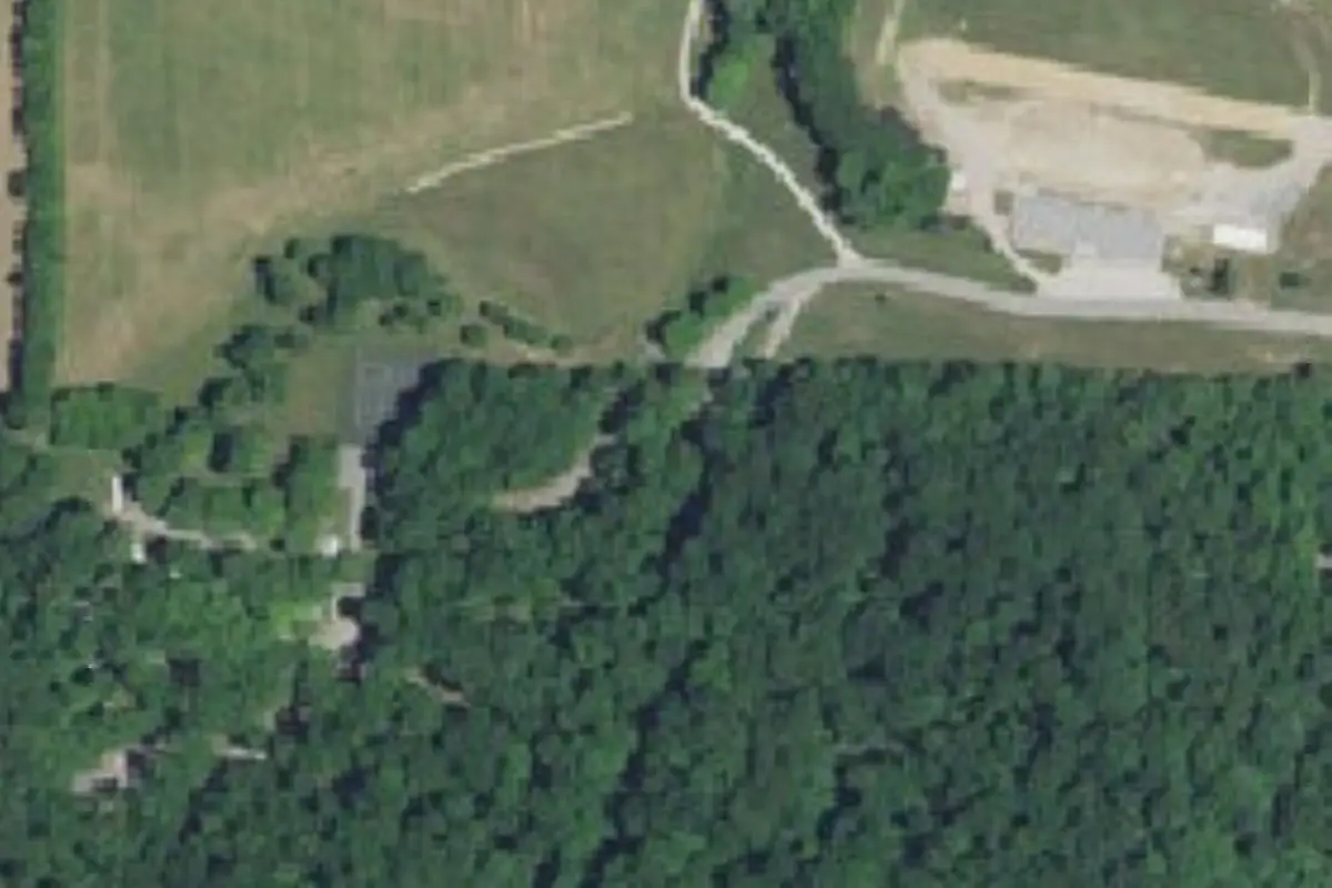 Aerial view of Dubois County Park