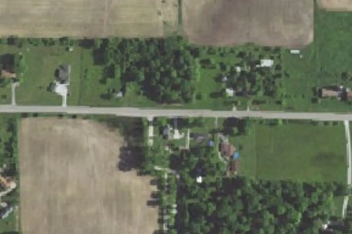 Aerial view of Green Acres Campground