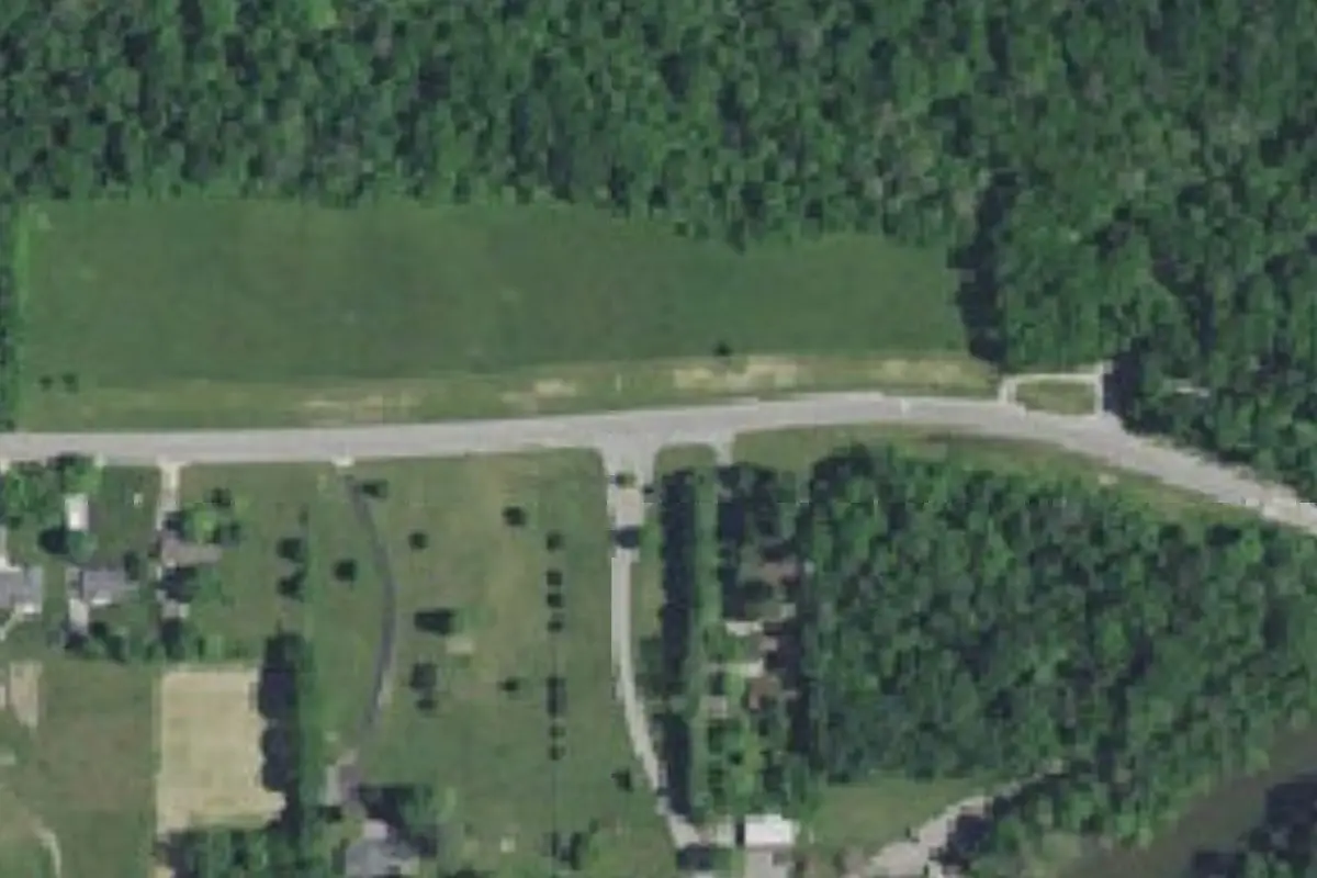 Aerial view of White River Campground