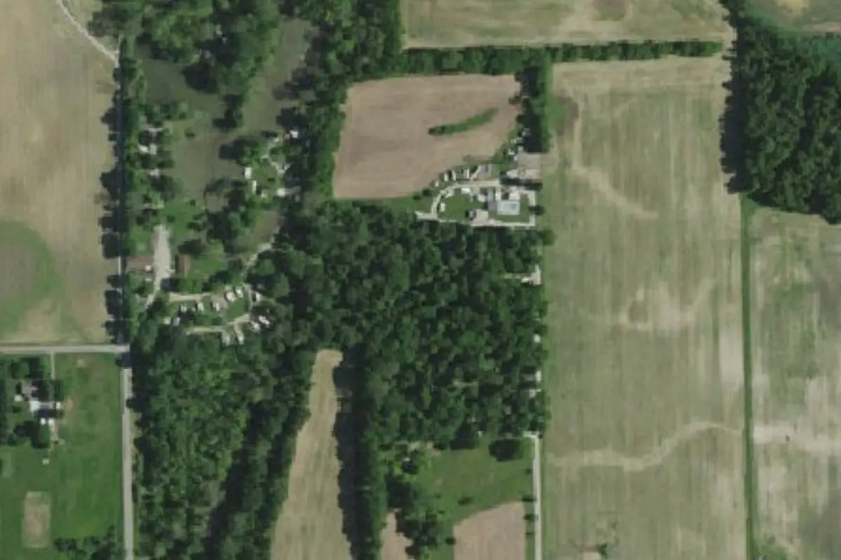 Aerial view of Mohawk Campground