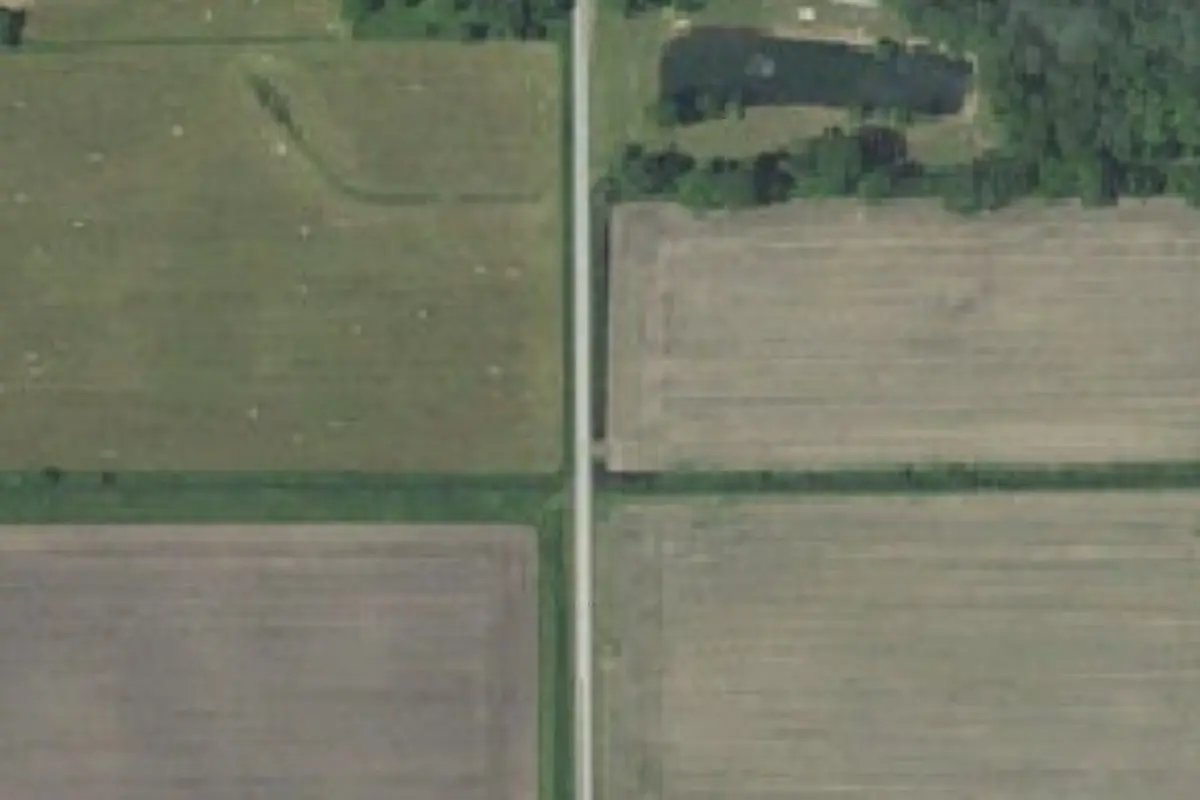 Aerial view of Little Creek Campground