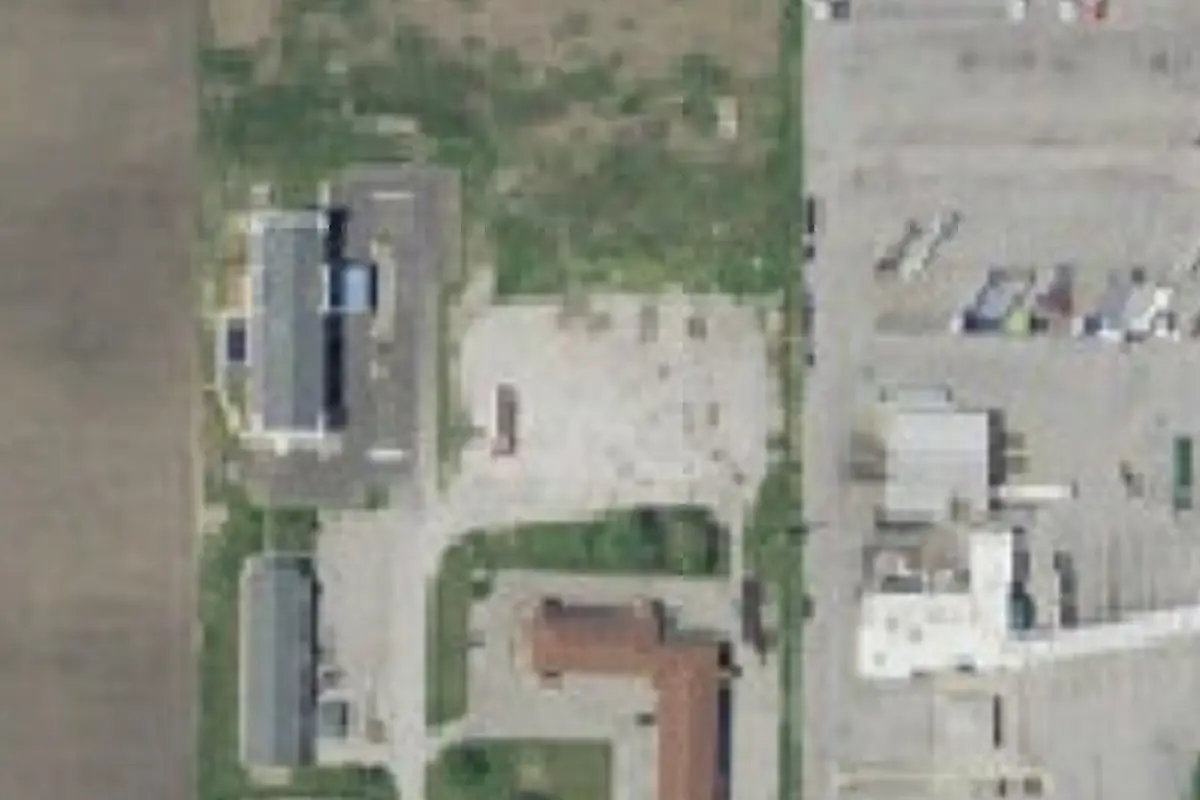 Aerial view of Caboose Lake Campground