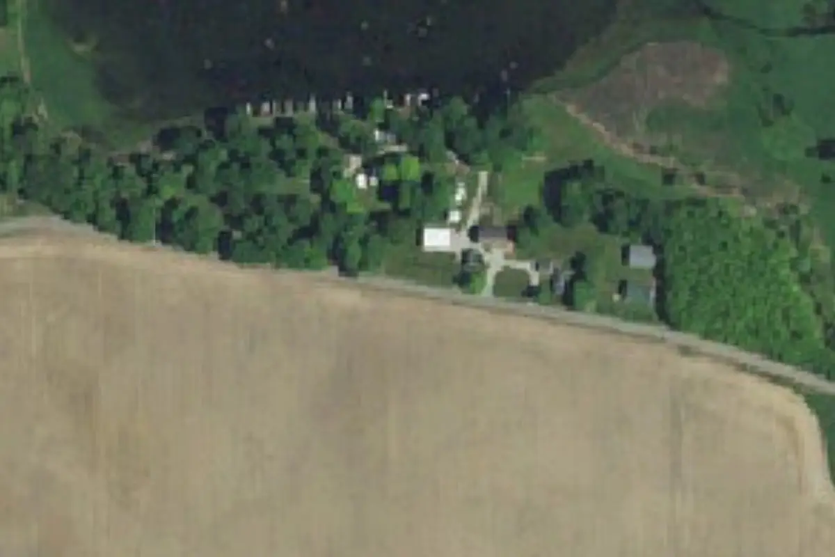 Aerial view of Crowl Homestead Resort