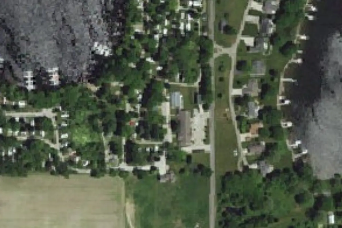 Aerial view of Indian Lakes Campground