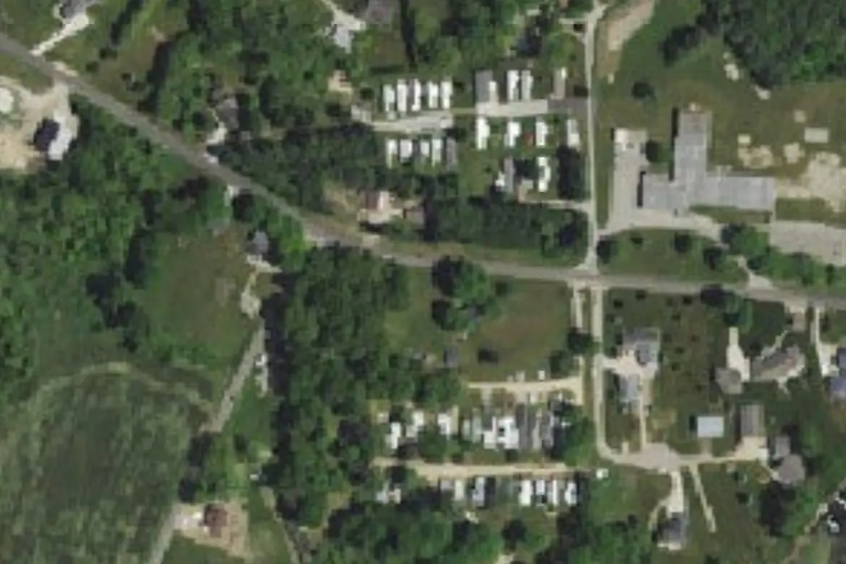 Aerial view of Turtle Cove Lake Estates