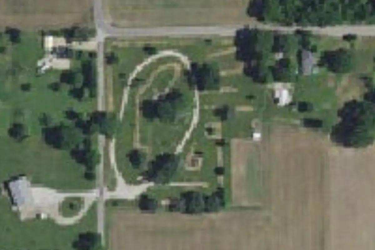 Aerial view of Frances Slocum Trailriders