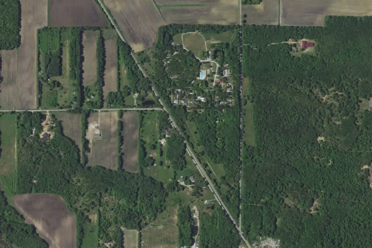 Aerial view of Ponderosa Sun Club