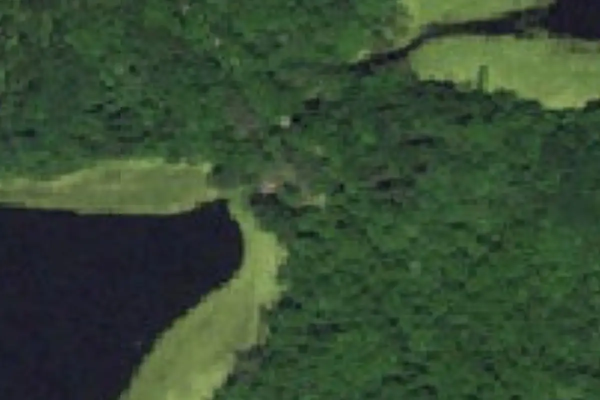Aerial view of Chain O'Lakes State Park