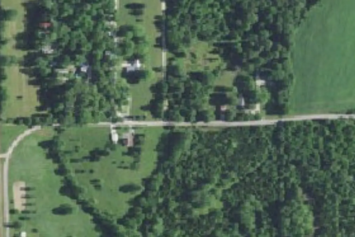 Aerial view of Woodland Hills Campground