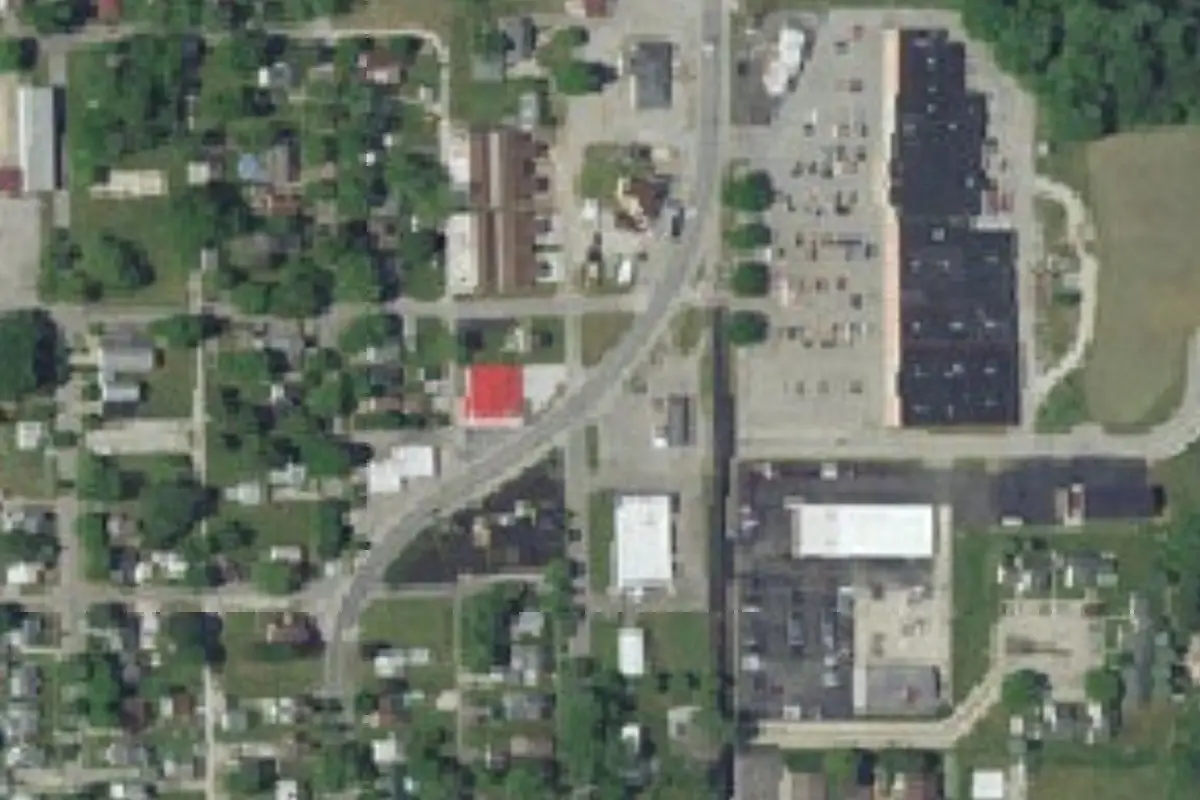 Aerial view of Deer Run Park