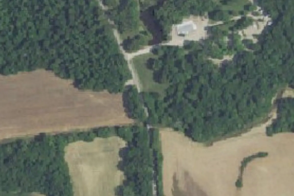 Aerial view of Oak Ridge Park Campground