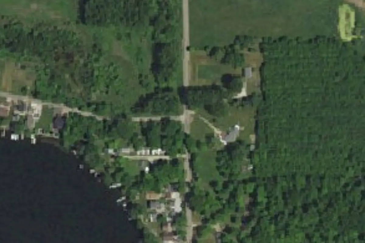 Aerial view of Blakeley's Landing