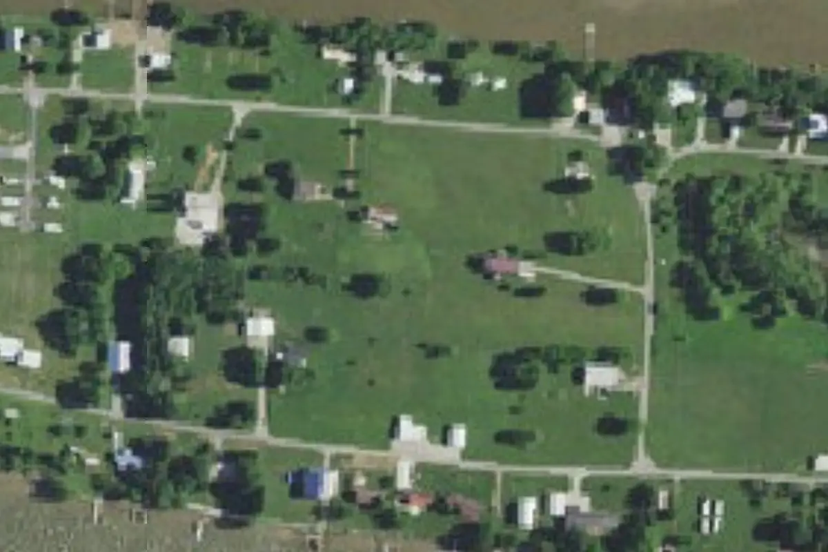 Aerial view of Bryant Creek Peninsula