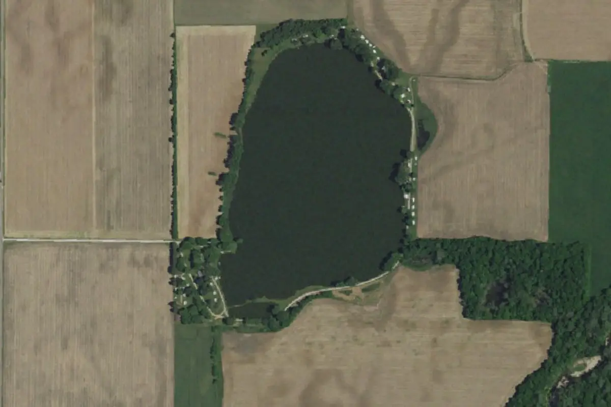 Aerial view of Doc-O-Lake